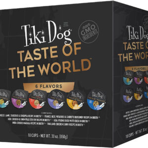 Tiki Pets Dog Gourmet 3oz. Variety Pack (Case Of 10)