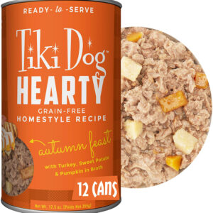Tiki Pets Dog Hearty Autumn Feast 12.5oz. (Case Of 12)