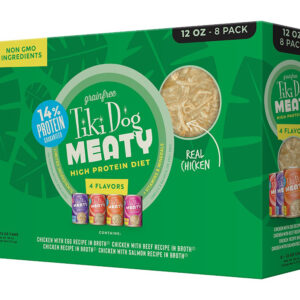 Tiki Pet  Dog Mty 12Oz Vty Pk Tiki Pets 8Pk (8 case)