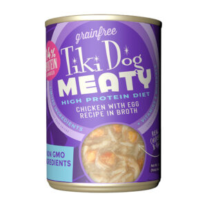 Tiki Pet  Dog Mty Ckn Egg 12Oz Tiki Pets 8Pk (8 case)