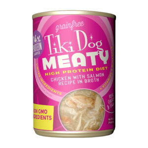 Tiki Pet  Dog Mty Ckn Smn 12Oz Tiki Pets 8Pk (8 case)