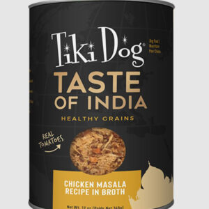 Tiki Pet Dog Gourmet Indian Chicken 12oz (case of 8)