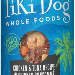 Tikipet Dog Luau Chicken Tuna Consomme 13.6oz. (Case of 8)