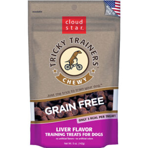 Cloud Star Dog Tricky Trainer Grain Free Chewy Liver 5Oz