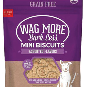 Cloud Star Wagmore Dog Grain Free Mini Baked Assorted 7Oz