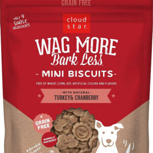 Wagmore Dog Grain Free Mini Baked Turkey 7oz.