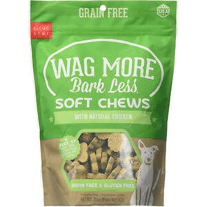 Cloud Star Wagmore Dog Grain Free Soft and Chewy Peanut Butter 20Oz