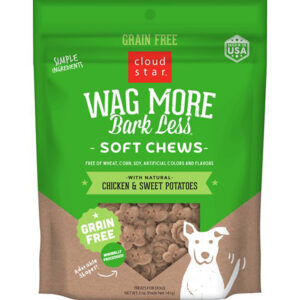 Cloudstar WAGMORE DOG GRAIN FREE SOFT & CHEWY CHICKEN 5OZ