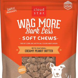 Wagmore Dog Soft & Chewy Peanut Butter 6oz.