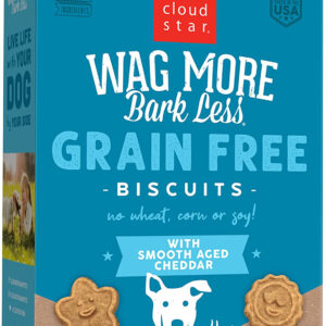 Cloudstar WAGMORE DOG GRAIN FREE BAKED CHEDDAR 14OZ