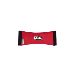 Outward Hound Fire Hose Sqeek N Fetch Dog Toy Red Small