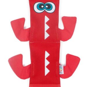 Outward Hound Fire Biterz Dog Toy Dragon Squeakers Medium