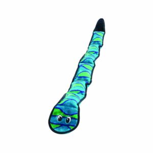 Outward Hound Invincibles Dog Toy Snake 6 Squeakers Extra Large