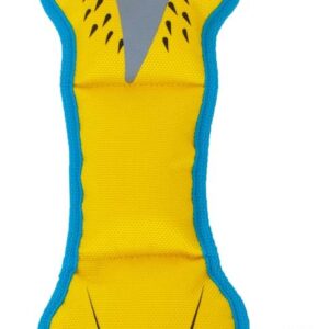 Outward Hound Invincibles Fire Dog Toy Biterz Blue Footed Boobie Bird Medium