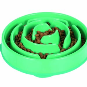 Outward Hound Fun Feeder Slo-Dog Bowl Turquoise Large