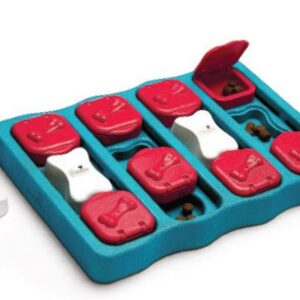 Nina Ottosson Brick Interactive Dog Toy Blue Large