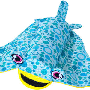 Outward Hound Floatiez Stingray Floating Dog Toy Blue Large