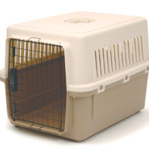 Precision Pet Products Cargo Dog Kennel Hard-Sided Tan 27 In