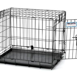 Precision Pet Products ProValu 1 Door Wire Dog Crate Hard-Sided Black 19 in