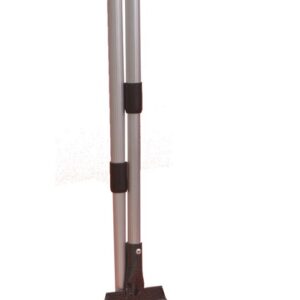 Precision Pet Products Little Stinker Poop Scoop with Rake Black, Silver Small