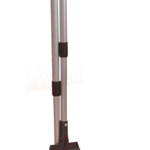 Precision Pet Products Little Stinker Poop Scoop with Rake Black, Silver Large