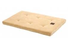 Snoozzy Mattress Kennel Dog Mat Tan Large, 35 In X 21.5 In
