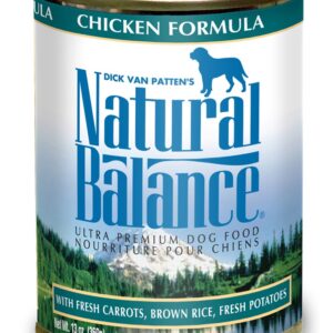 Natural Balance Pet Foods Ultra Premium Chicken Formula Canned Dog Food 12Ea/13 Oz