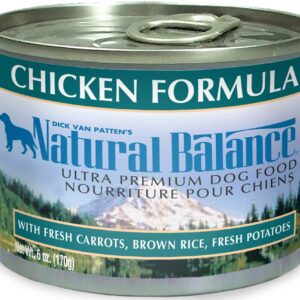 Natural Balance Ultra Premium Chicken Formula Canned Dog Food 6Oz