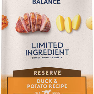 Natural Balance Pet Foods L.I.D Reserve GrainFree Dry Puppy Food Duck  Potato, 1ea/22 lb