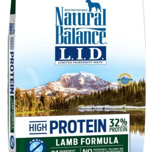 Natural Balance Lid High Protein Lamb Formula 12Lbs