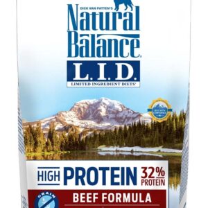 Natural Balance Lid High Protein Beef Formula 6Lbs
