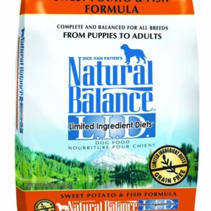 Natural Balance Lid Sweet Potato and Fish Dry Dog Food 13Lb