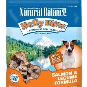 Natural Balance Pet Foods Salmon & Legume Dog Treats 6 oz