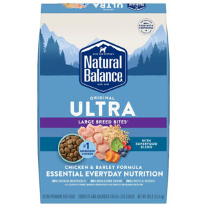 Natural Balance Pet Foods Ultra Large Breed Bites Chicken Dry Dog Food 30lbs