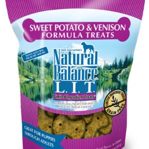 Natural Balance Pet Foods L.I.T. Venison & Sweet Potato Dog Treat 14 oz