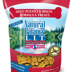 Natural Balance Pet Foods L.I.T. Sweet Potato & Bison Dog Treat 8 oz