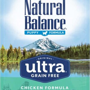 Natural Balance Ultra Grain Free Chicken Puppy Formula Dry Dog Food 4Lb