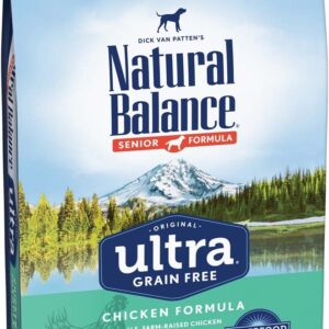Natural Balance Ultra Grain Free Senior Formula Dry Dog Food 11Lb