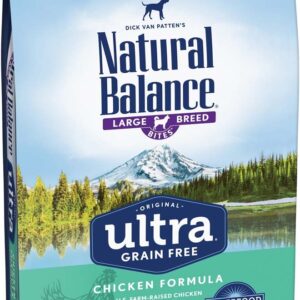 Natural Balance Ultra Grain Free Chicken Formula Large Breed Dry Dog Food 11Lb
