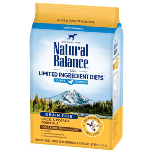 Natural Balance Pet Foods LID Duck and Potato Puppy 4 lb