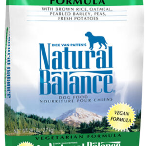 Natural Balance Pet Foods Vegetarian Dry Dog Food 28 lb