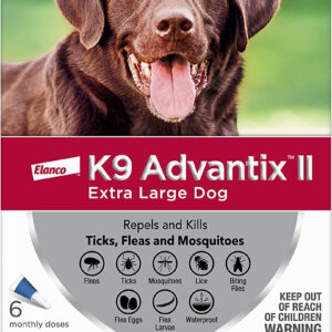 K9 Advantix II Dog Extra Large Blue 6-Pack