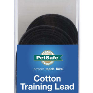 PetSafe Cotton Training Leash Black 5/8 in x 20 ft