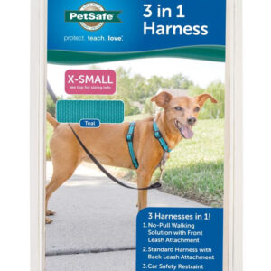 PetSafe 3in1 Dog Harness Teal Extra-Small