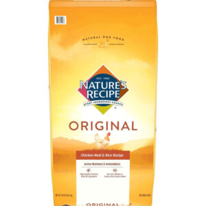 Natures Recipe Original Dry Dog Food Chicken Meal Rice 30 Lb
