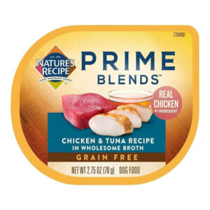 Natures Recipe Prime Blends Wet Dog Food Chicken and Lamb 12Ea/2.75 Oz
