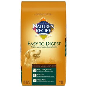 Natures Recipe Grain Free Easy To Digest Dry Dog Food Chicken Sweet Potato 4 Lb