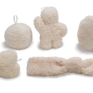 PetSafe Premier Sheepskin Ball Dog Toy Medium
