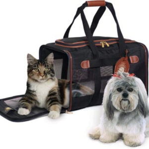 Sherpa's Pet Trading Company Original Deluxe Pet Carrier Black Small