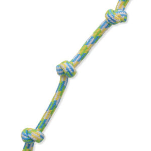 Mammoth Pet Products Braidys 3 Knot Rope Tug Dog Toy 3 Knots Assorted 25 in Large